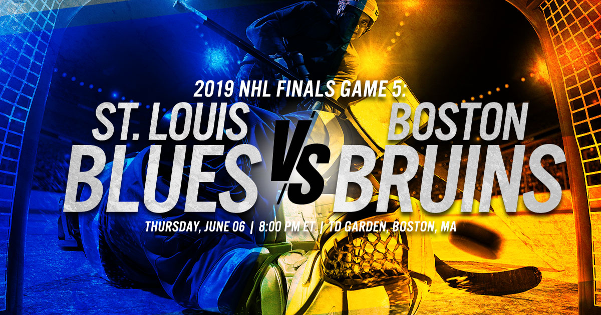 2019 Stanley Cup Game 5: St. Louis Blues vs. Boston Bruins 2019 Stanley Cup Game 5: St. Louis Blues vs. Boston Bruins
